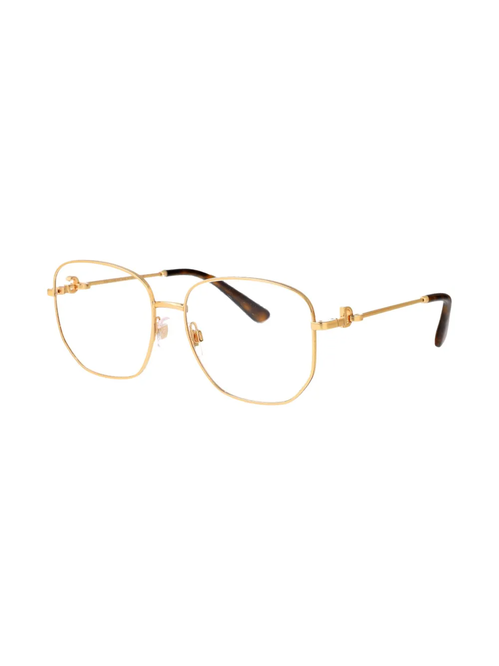 Dolce & Gabbana Round Frame Plain Mirror In Gold