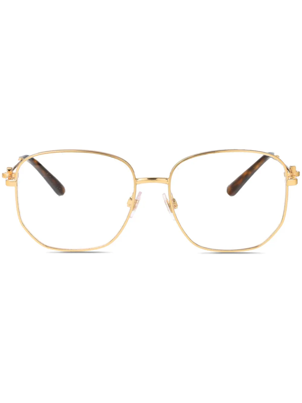 Dolce & Gabbana Round Frame Plain Mirror In Gold