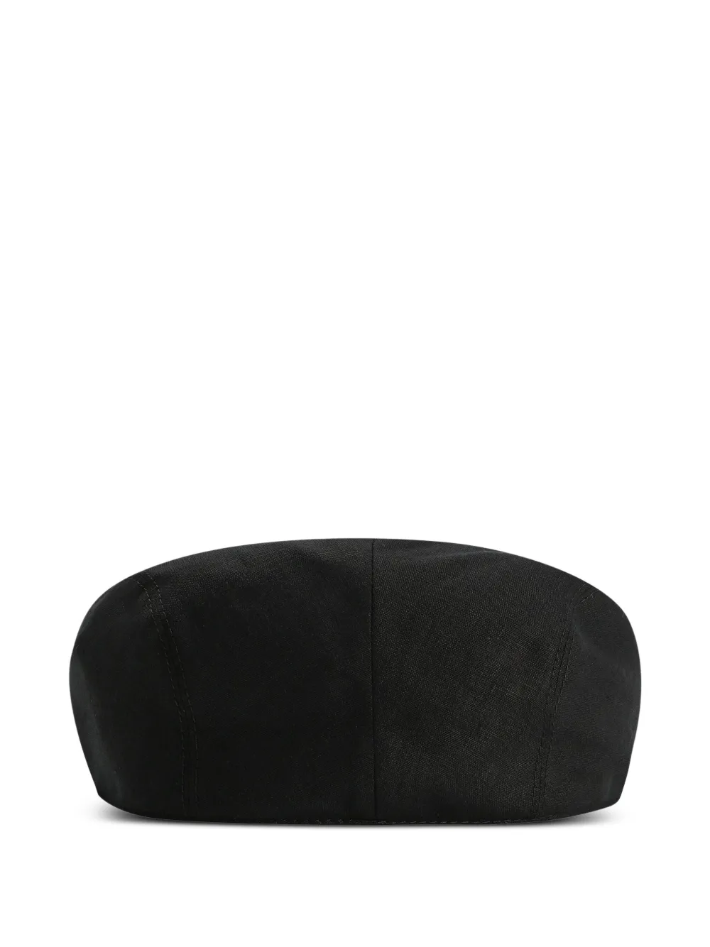 Dolce & Gabbana linen flat cap - Zwart