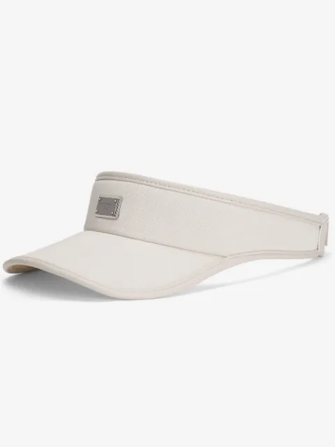 Dolce & Gabbana gabardine peak with logo