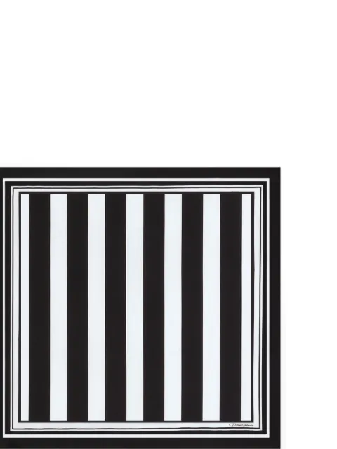 Dolce & Gabbana striped scarf
