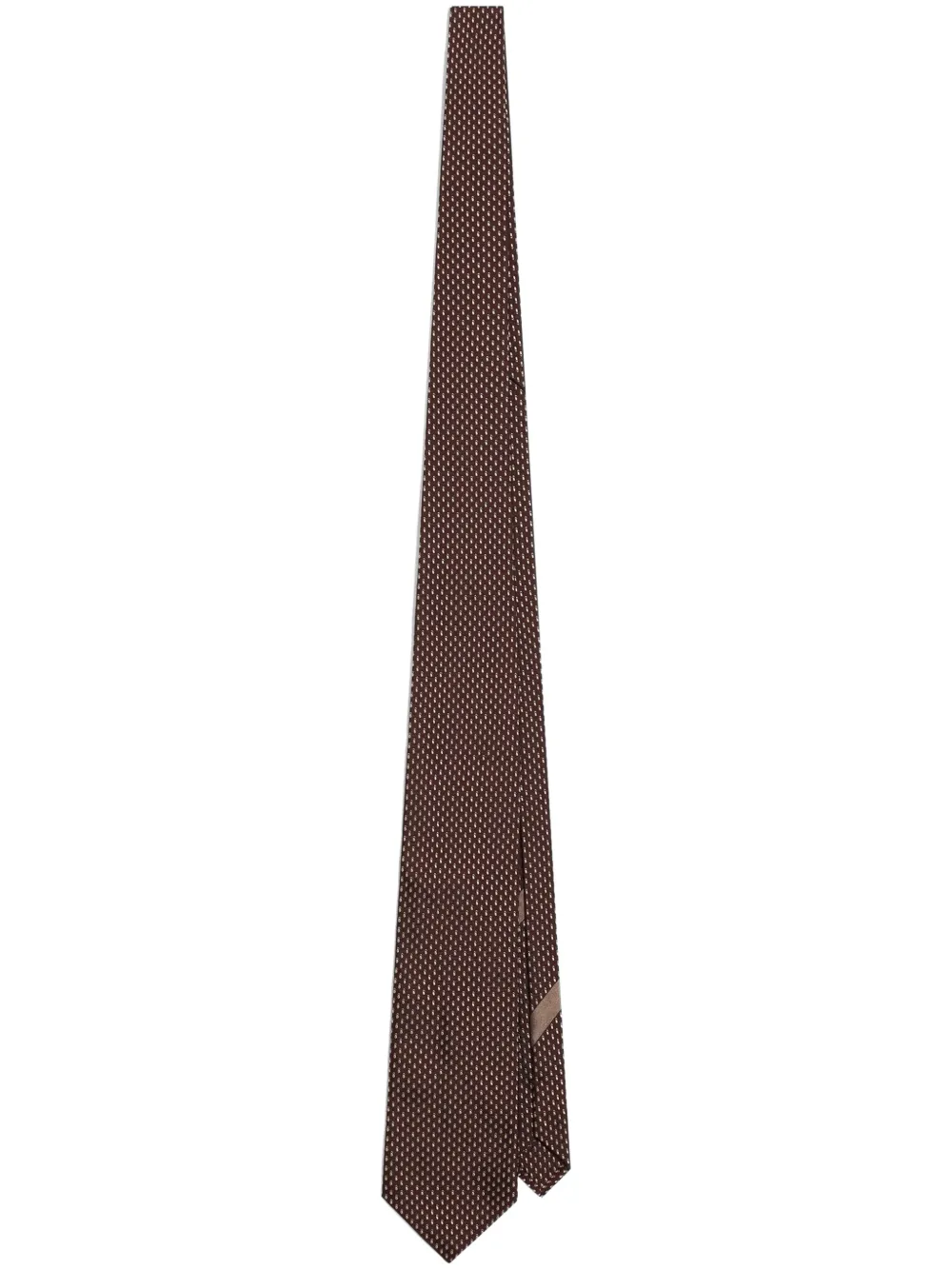 Dolce & Gabbana patterned tie | Brown | Image 1