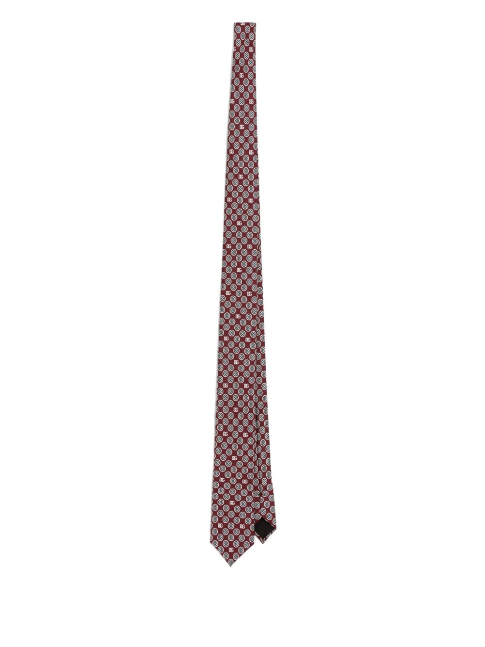 patterned-jacquard tie