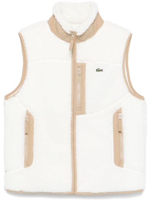 Lacoste sherpa fleece gilet Men