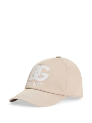 Dolce & Gabbana Kids DG logo-embroidered Cap | Blue | FARFETCH OM