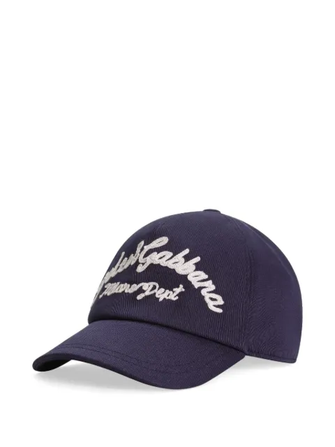 Dolce & Gabbana Kids logo-embroidered baseball cap