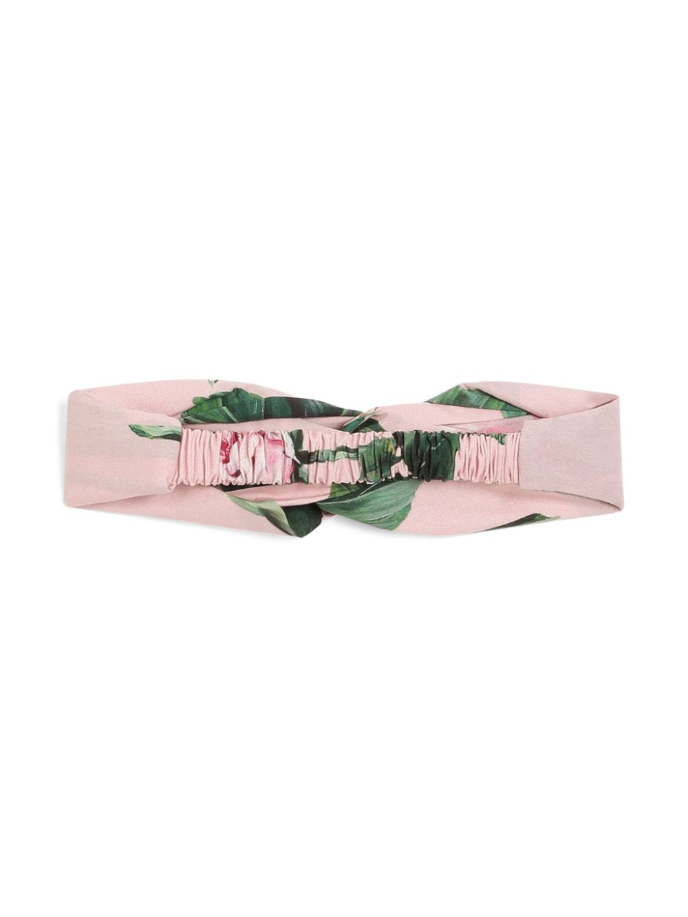 Dolce & Gabbana Kids printed hair band - Pink