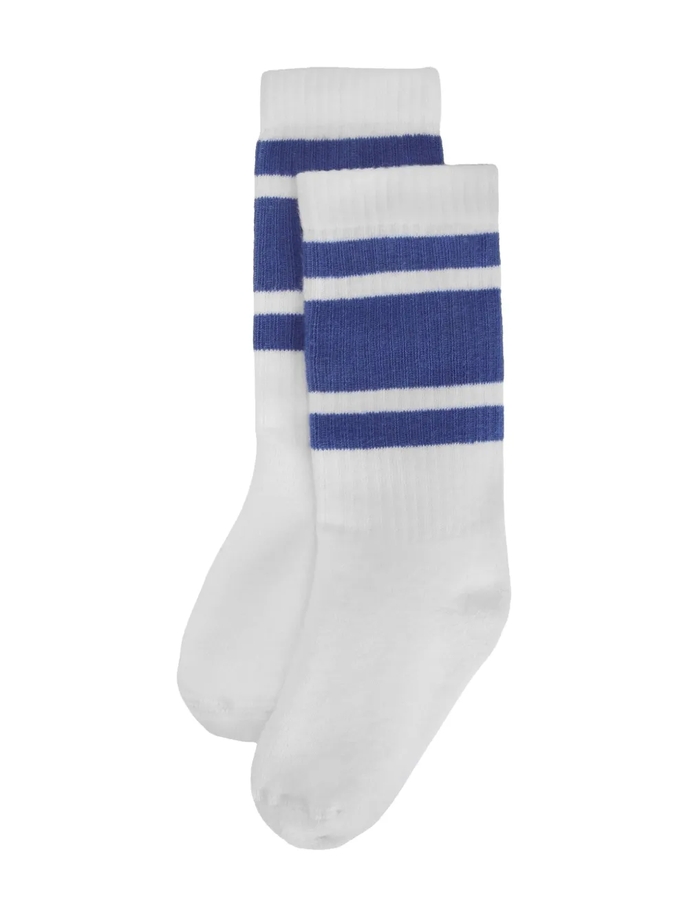 Dolce & Gabbana Kids logo-intarsia socks - Wit