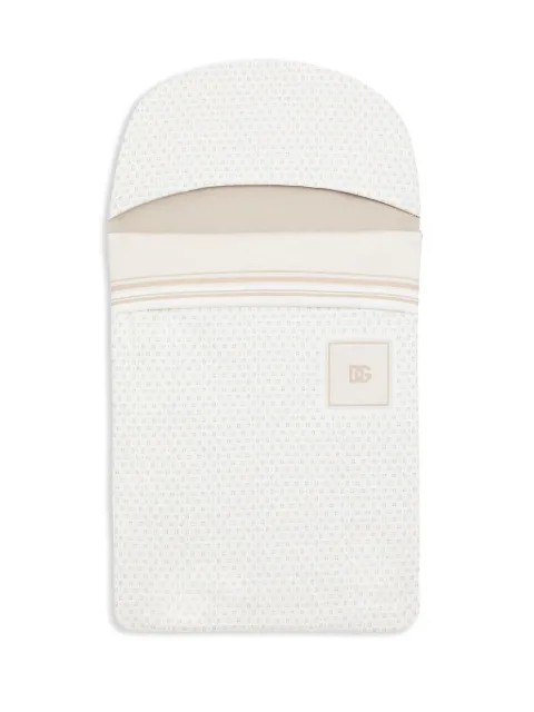 Dolce & Gabbana Kids logo-print sleep bag