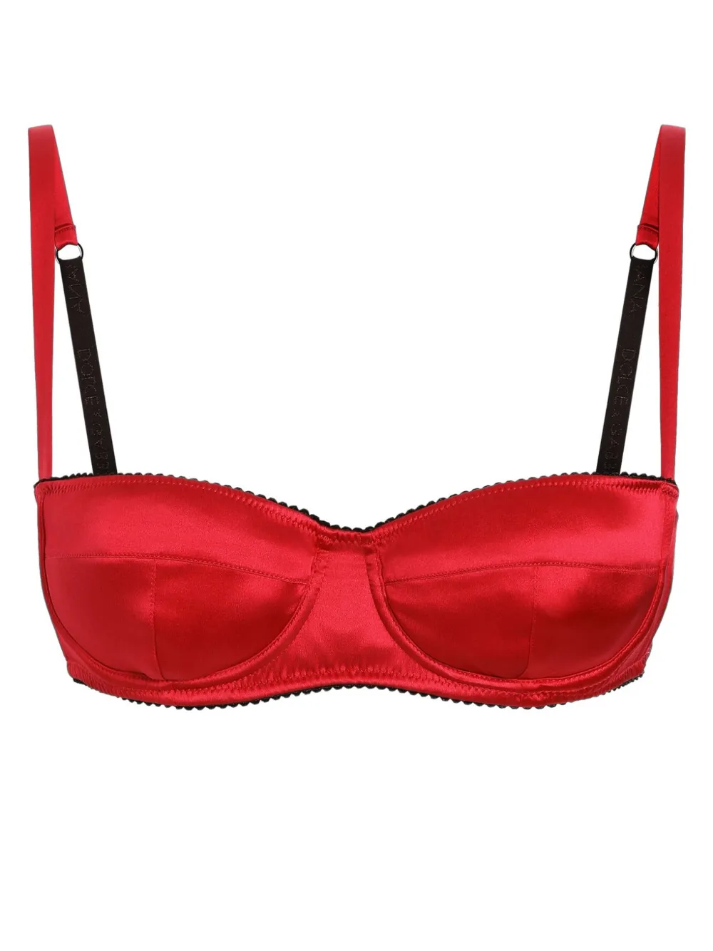 Dolce & Gabbana Satijnen balconette bh Rood