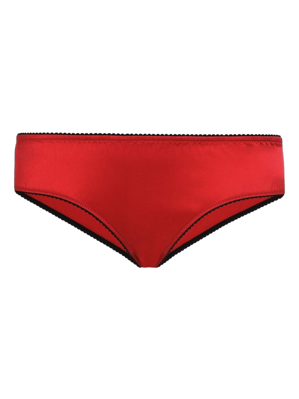 Dolce & Gabbana Satijnen slip Rood