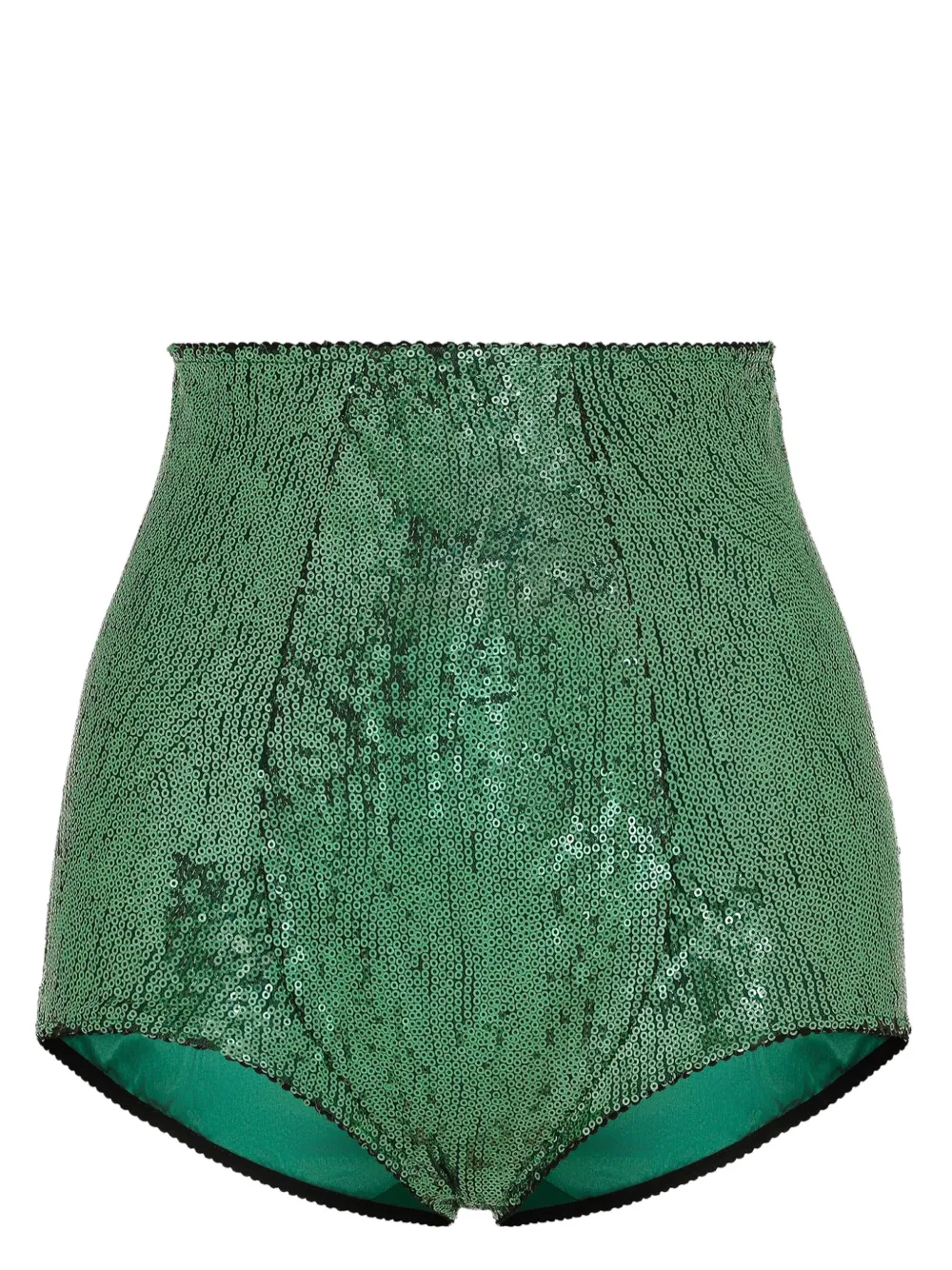 Dolce & Gabbana sequin culotte briefs - Verde