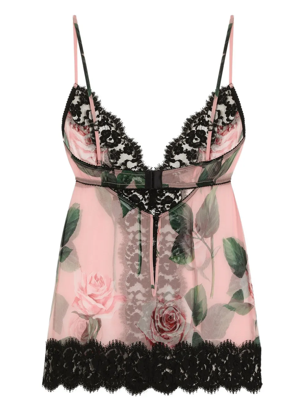 Dolce & Gabbana Pyjamajurk met bloemenprint Roze