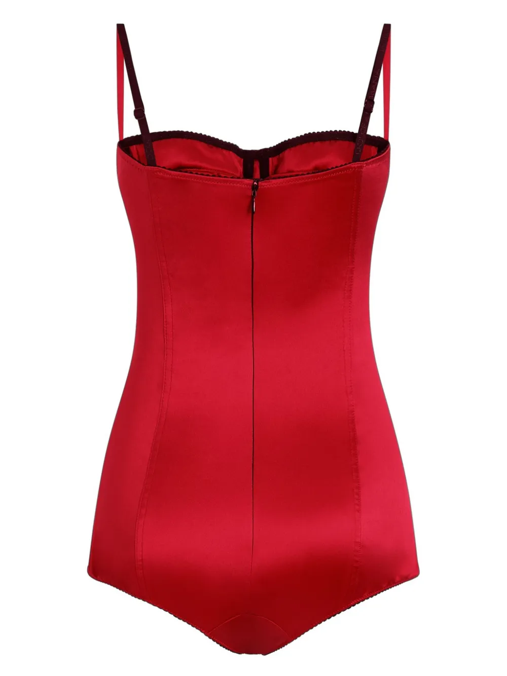 Dolce & Gabbana Satijnen body - Rood