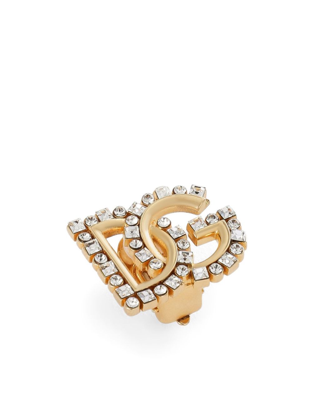 Dolce & Gabbana logo-embellished earrings - Goud