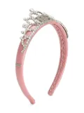 Dolce & Gabbana Kids tiara headband - Pink