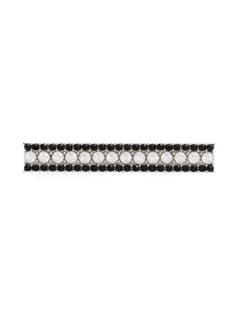 Dolce & Gabbana rhinestone-embellished tie clip