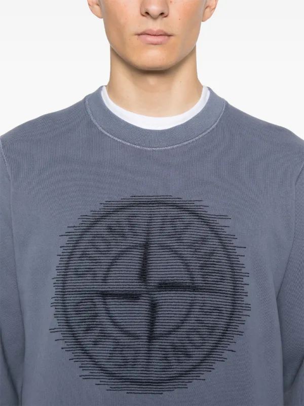 Stone Island フリース スウェットシャツ | ブルー | FARFETCH JP