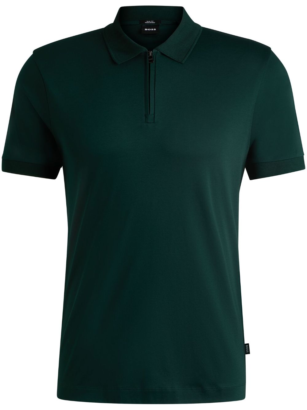 BOSS Cotton Polo Shirt Green FARFETCH