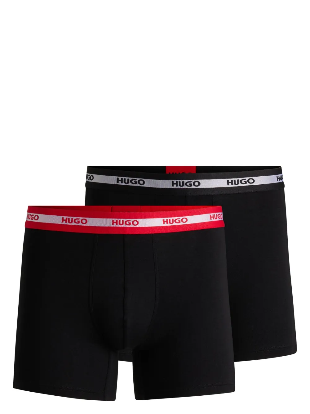 HUGO Kit 2 cuecas boxer com logo | Preto | Image 1