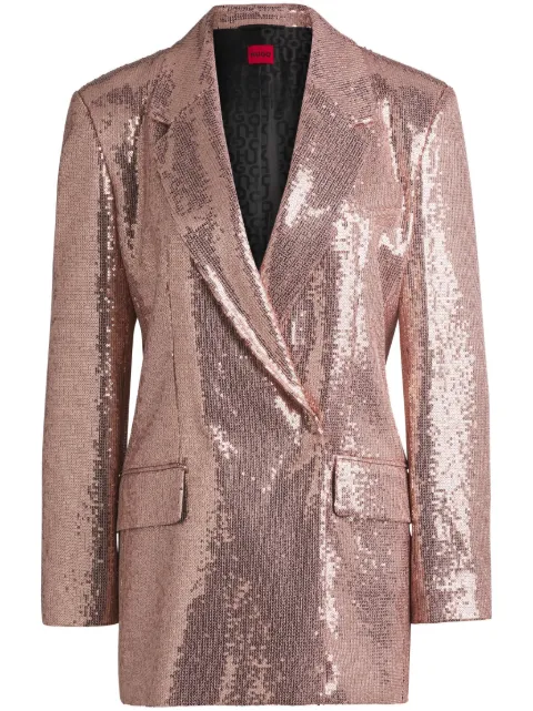 HUGO Blazer com paetês