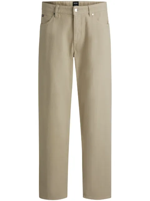 BOSS Calça jeans reta x SELECTED BY BECKHAM