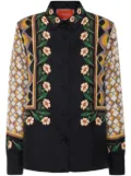 La DoubleJ graphic-print shirt - Black
