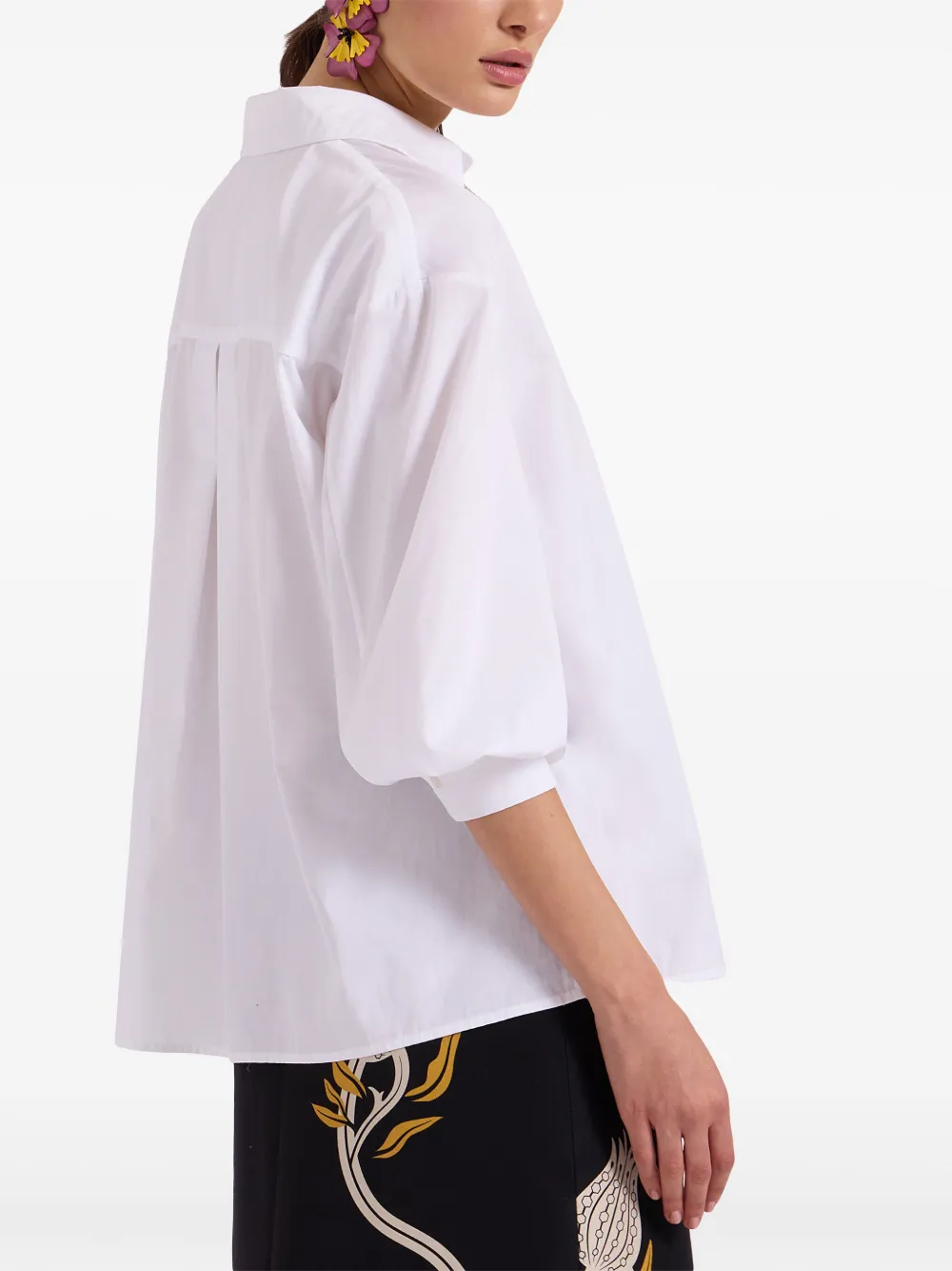 La Doublej Poet Shirt In White