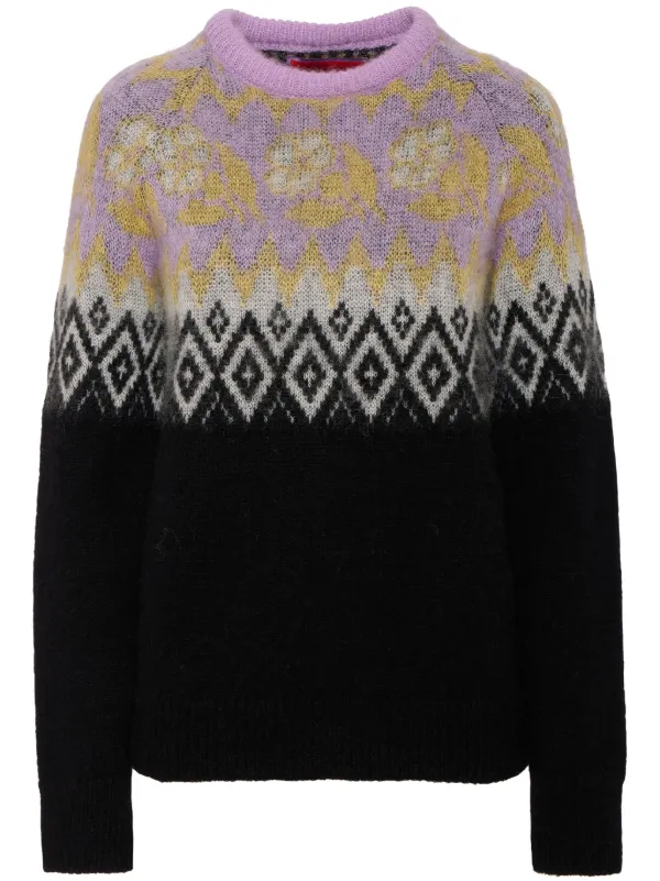 La DoubleJ Slope Sweater in Black