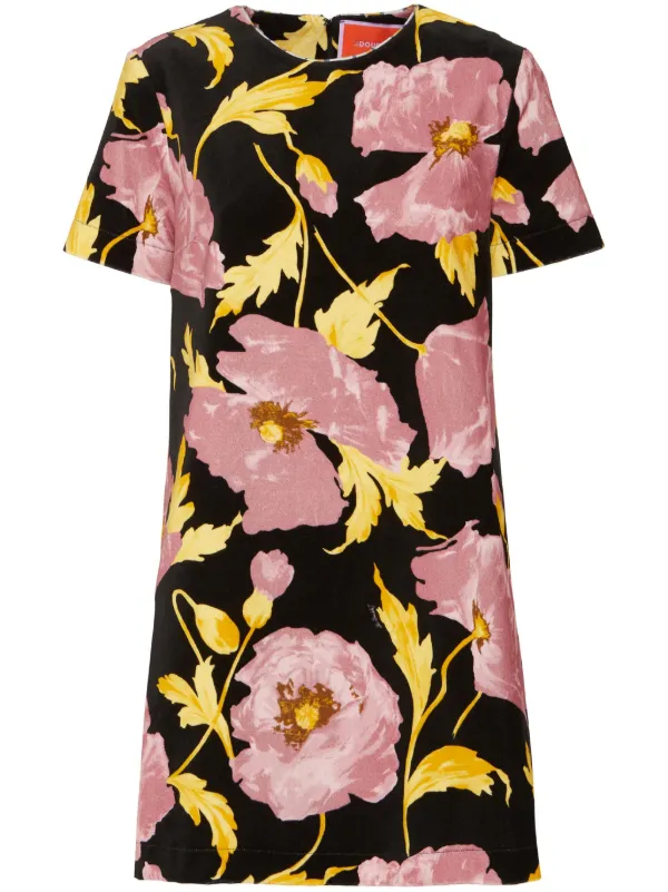 La DoubleJ Swing Mini Dress in Black