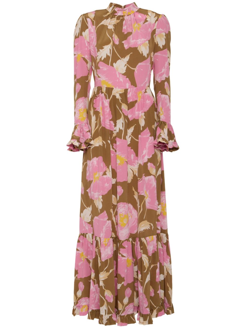 La DoubleJ Visconti maxi dress - Green