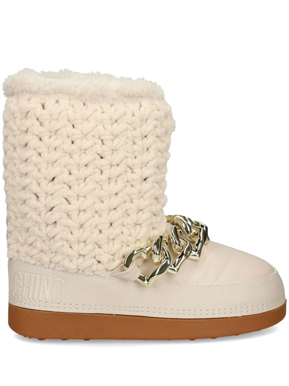 Love Moschino chunky boots White