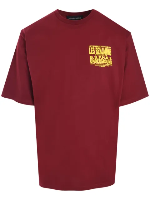 Les Benjamins graphic-print T-shirt