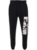 Les Benjamins graphic-print track pants - Black