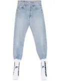 PROTOTYPES elastic-panelled jeans - Blue