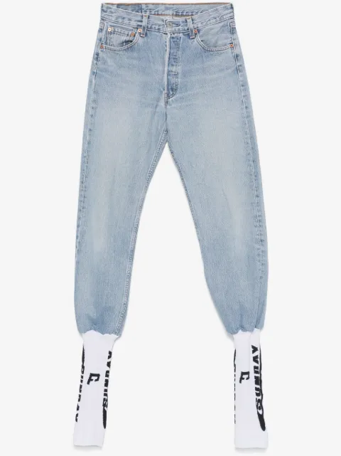 PROTOTYPES elastic-panelled jeans