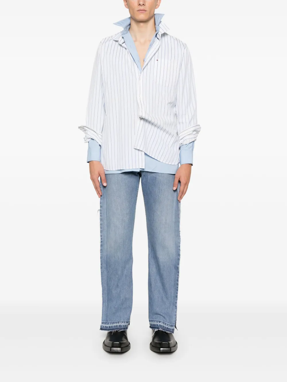 PROTOTYPES Straight jeans - Blauw