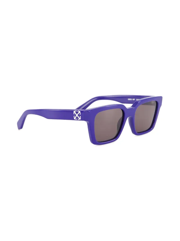 Off-White Eyewear Branson スクエアフレーム サングラス | ブルー 