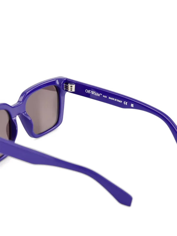 Off-White Eyewear Branson スクエアフレーム サングラス | ブルー 