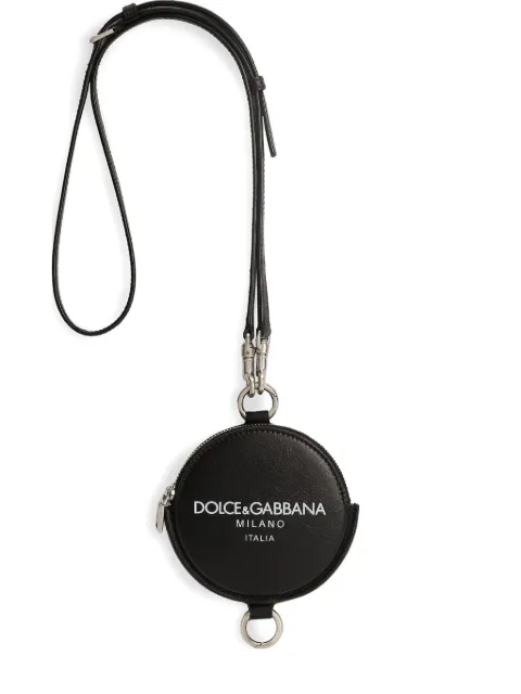 Dolce & Gabbana logo-print coin purse