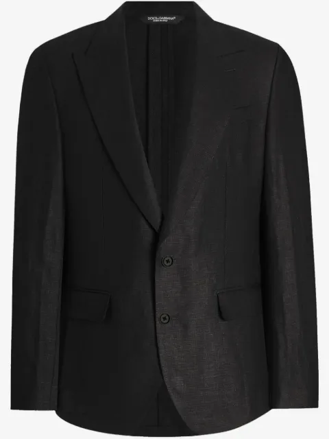 Dolce & Gabbana Einreihiges Sakko mit steigendem Revers