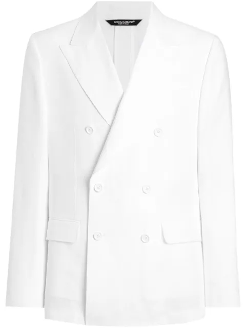 Dolce & Gabbana blazer con doble botonadura