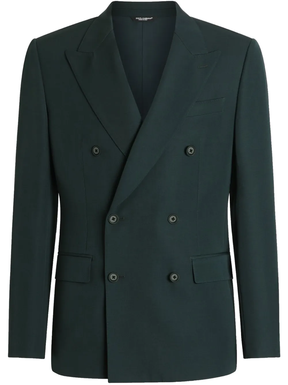 Dolce & Gabbana blazer con doble botonadura | verde | Image 1