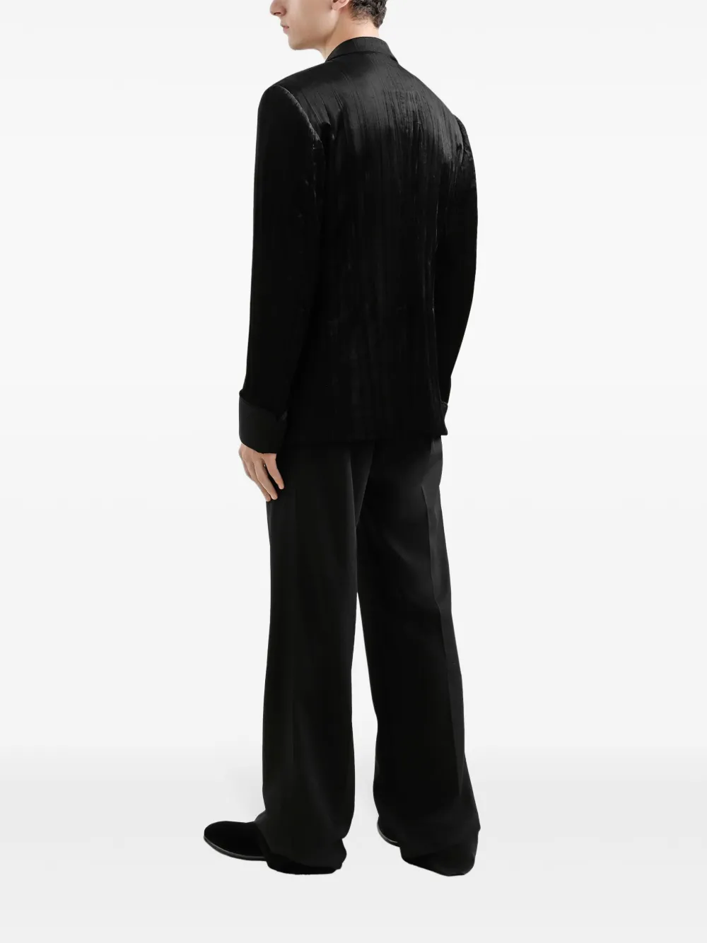 Dolce & Gabbana Fluwelen blazer Zwart