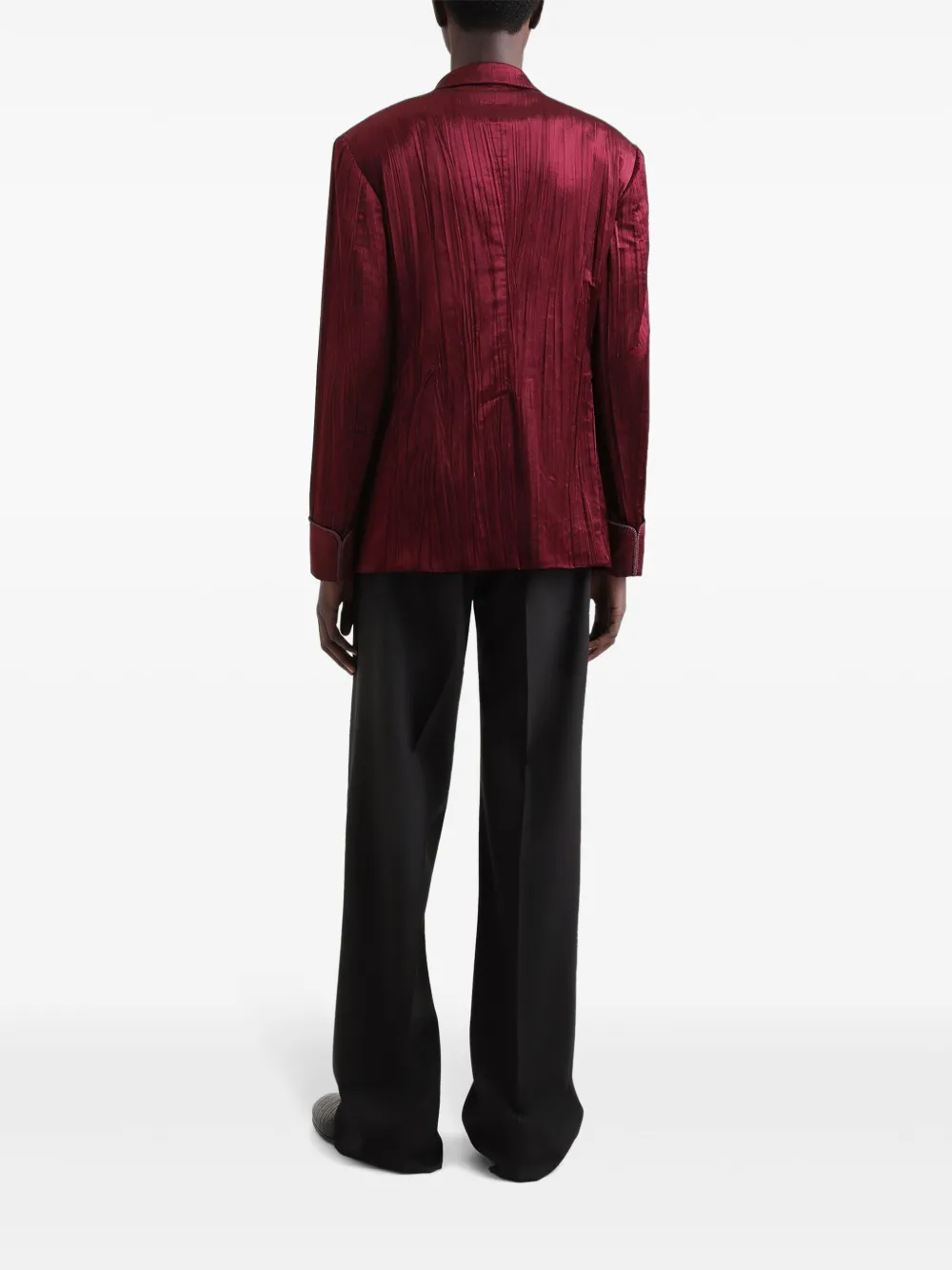 Dolce & Gabbana Blazer met dubbele rij knopen Rood