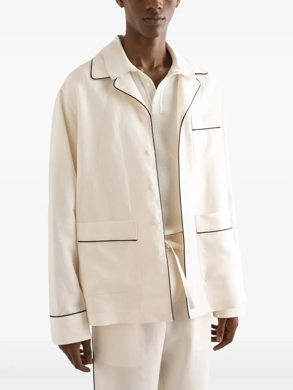 Dolce & Gabbana Pyjamashirt Beige