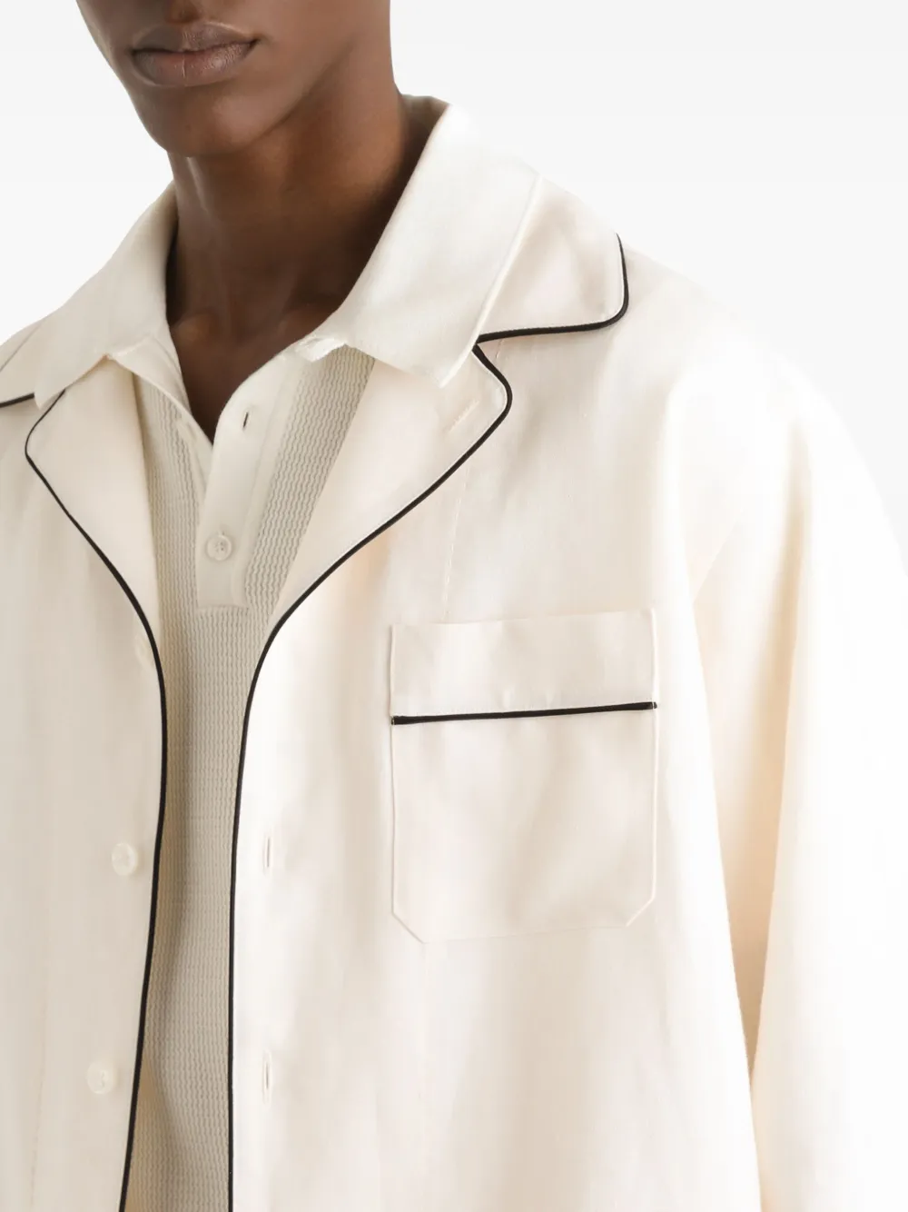 Dolce & Gabbana Pyjamashirt Beige