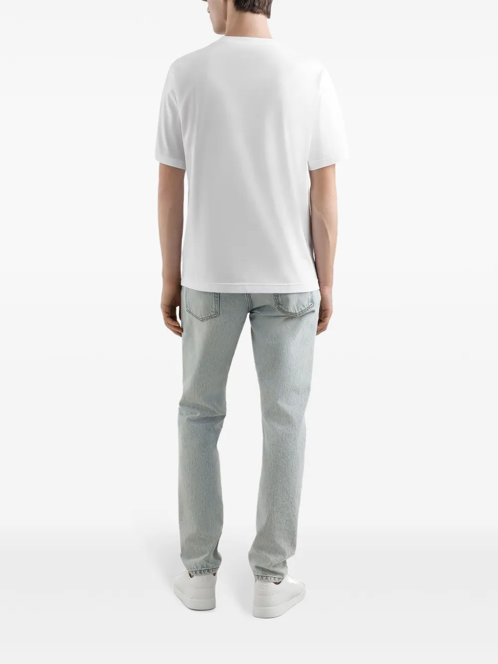 Dolce & Gabbana T-shirt met logoprint Wit