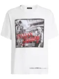 Dolce & Gabbana graphic print t-shirt - White