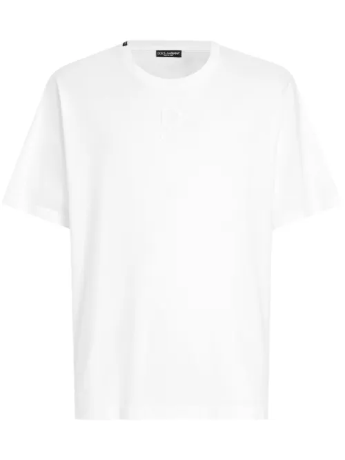 T-shirt à patch logo - Dolce & Gabbana - Modalova